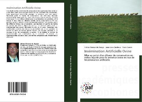 Insémination Artificielle Ovine - Airton Alencar de Araújo, Jean-Louis Dacheux, Yvon Guerin