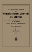 Cover-Bild zum Titel 'Die Rechte und Pflichten der Hauseigenthümer, Vizewirthe und Miether unter einander und gegenüber den Behörden des Staats und der Gemeinde' von 'C. Parey'