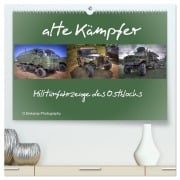 Cover-Bild zum Titel 'alte Kämpfer- Militärfahrzeuge des Ostblocks (hochwertiger Premium Wandkalender 2026 DIN A2 quer), Kunstdruck in Hochglanz' von 'Danny Elskamp- D. Elskamp Photography-Photodesign'