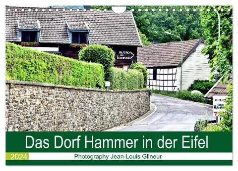 Das Dorf Hammer in der Eifel (Wandkalender 2024 DIN A4 quer), CALVENDO Monatskalender - Jean-Louis Glineur