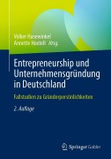 Cover-Bild zum Titel 'Entrepreneurship und Unternehmensgründung in Deutschland' von ''