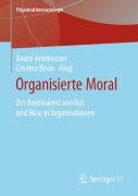 Cover-Bild zum Titel 'Organisierte Moral' von ''