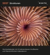 Cover-Bild zum Titel 'Strukturen - KUNTH Postkartenkalender 2027' von ''