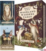 Cover-Bild zum Titel 'Woodland Wardens Tarot - Set mit Booklet u. 78 Karten' von 'Jessica Roux'