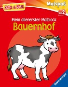 Cover-Bild zum Titel 'Spiel & Spaß - Mein allererster Malblock: Bauernhof' von ''