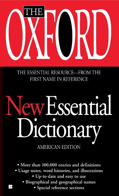 The Oxford New Essential Dictionary - Oxford University Press