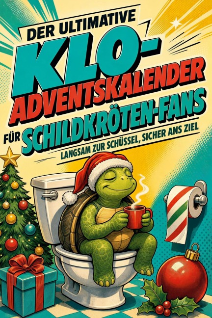 Der ultimative Klo-Adventskalender für Schildkröten-Fans - Jonas Krüger