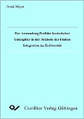 Cover-Bild zum Titel 'Zur Anwendung flexibler kartesischer Untergitter in der Methode der Finiten Integration im Zeitbereich' von ''