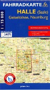 Cover-Bild zum Titel 'Fahrradkarte Halle, Geiseltalsee, Naumburg' von ''