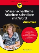 Cover-Bild zum Titel 'Wissenschaftliche Arbeiten schreiben mit Word für Dummies' von 'Daniela Weber'