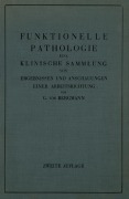 Cover-Bild zum Titel 'Funktionelle Pathologie' von 'Gustav Von Bergmann'