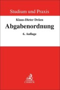 Cover-Bild zum Titel 'Abgabenordnung' von 'Klaus-Dieter Drüen'