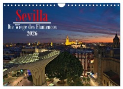 Cover-Bild zum Titel 'Sevilla - Die Wiege des Flamenco (Wandkalender 2026 DIN A4 quer), CALVENDO Monatskalender' von 'Mathias Calabotta'