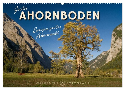 Großer Ahornboden - Europas großer Ahornwald (Wandkalender 2025 DIN A2 quer), CALVENDO Monatskalender - Karl H. Warkentin