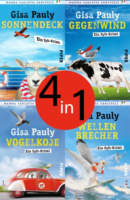 Bundle: Mamma Carlotta 9 bis 12 - Gisa Pauly