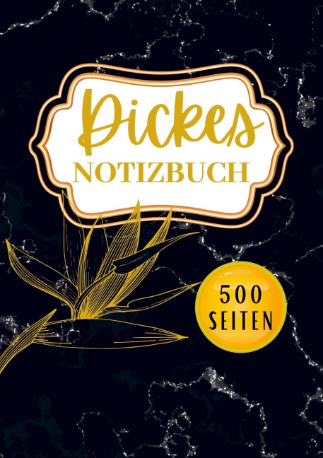 Dickes Notizbuch A5- 500 Seiten - Sophie M. Keil