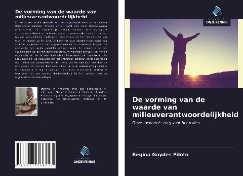 De vorming van de waarde van milieuverantwoordelijkheid - Regina Goydes Piloto