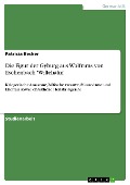 Cover-Bild zum Titel 'Die Figur der Gyburg aus Wolframs von Eschenbach 'Willehalm'' von 'Patricia Becker'