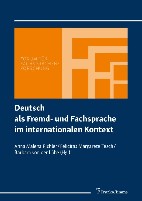 Deutsch als Fremd- und Fachsprache im internationalen Kontext - 
