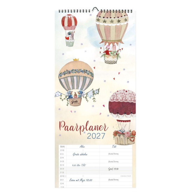 Paarplaner Reise 2027 - Silke Leffler