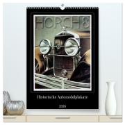 Cover-Bild zum Titel 'Historische Automobilplakate (hochwertiger Premium Wandkalender 2026 DIN A2 hoch), Kunstdruck in Hochglanz' von 'Jens Jürgens'