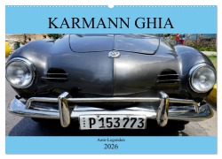 Cover-Bild zum Titel 'KARMANN GHIA - Auto-Legenden (Wandkalender 2026 DIN A2 quer), CALVENDO Monatskalender' von 'Henning von Löwis of Menar'