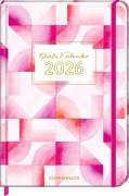 Cover-Bild zum Titel 'GlücksKalender 2026 - Mosaik (All about pink)' von ''