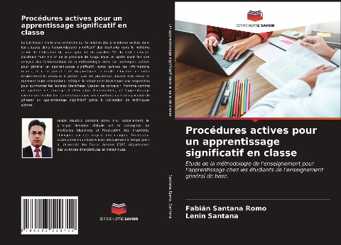 Procédures actives pour un apprentissage significatif en classe - Fabián Santana Romo, Lenin Santana