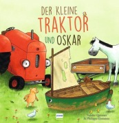 Cover-Bild zum Titel 'Der kleine Traktor und Oskar' von 'Natalie Quintart'