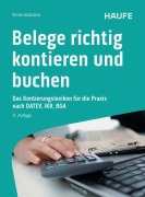 Cover-Bild zum Titel 'Belege richtig kontieren und buchen' von 'Elmar Goldstein'