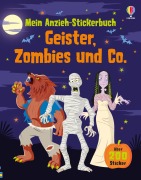 Cover-Bild zum Titel 'Mein Anzieh-Stickerbuch: Geister, Zombies und Co.' von 'Louie Stowell'