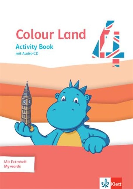 Colour Land 4. Ab Klasse 3. Activity Book mit Audio-CD Klasse 4 - 