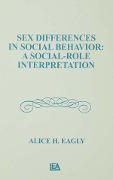 Cover-Bild zum Titel 'Sex Differences in Social Behavior' von 'Alice H. Eagly'