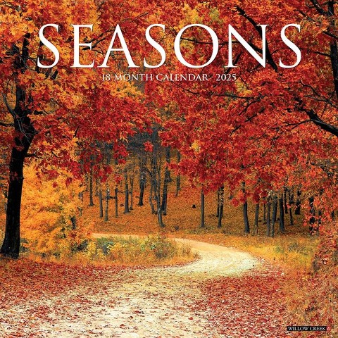 Seasons 2025 12 X 12 Wall Calendar - Willow Creek Press