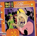 Cover-Bild zum Titel '032/Party des Grauens' von 'Die Drei !!!'