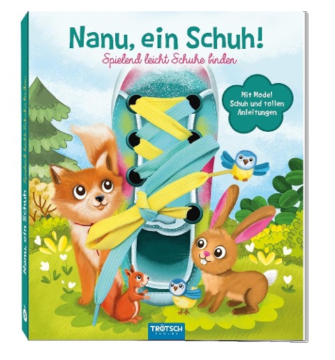 Trötsch Nanu, ein Schuh Schnürsenkelbuch - 