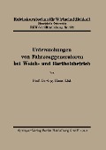 Cover-Bild zum Titel 'Untersuchungen von Fahrzeuggeneratoren bei Weich- und Hartholzbetrieb' von 'Hans List'