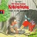 Cover-Bild zum Titel 'Der kleine Drache Kokosnuss reist in die Steinzeit' von 'Ingo Siegner'