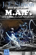 Cover-Bild zum Titel 'Kampf der magischen Halbwelt (Der Spezialist M.A.F. 12)' von 'J. F. Simon'