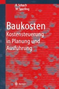 Cover-Bild zum Titel 'Baukosten' von 'Wolfgang Sperling, Rainer Schach'