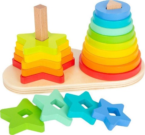 Steckspiel Regenbogen - 