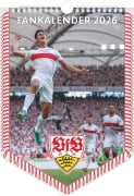 Cover-Bild zum Titel 'VfB Stuttgart 2026 - Bannerkalender - Fan-Kalender - Fußball-Kalender - 29,7x42 - Sport' von ''