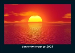 Cover-Bild zum Titel 'Sonnenuntergänge 2025 Fotokalender DIN A5' von 'Tobias Becker'