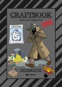 Cover-Bild zum Titel 'CRAFTBOOK - 120 SEITEN KRIMI MOTIVE - DETEKTIVE - KNIFFLIGE RÄTSEL - GAUNER - GANGSTER - POLIZISTEN - POLIZEIHUND - FAHRZEUGE - TRESOR - HÄFTLINGE' von 'Gabriele André, Wolfgang André'