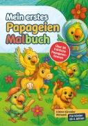 Cover-Bild zum Titel 'Mein erstes Papageien-Malbuch' von 'Svantje A. Lund'
