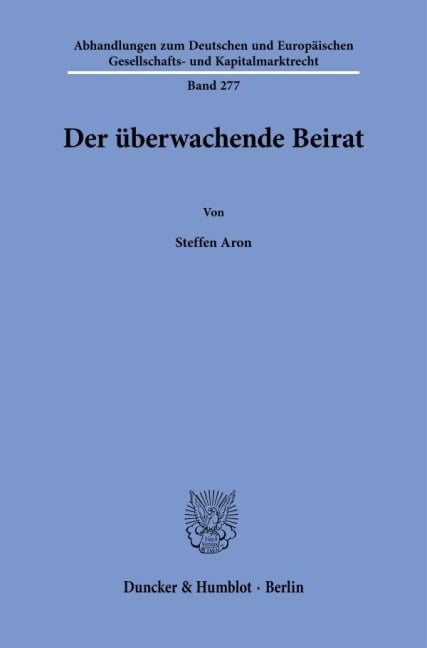 Der überwachende Beirat - Steffen Aron