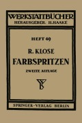Cover-Bild zum Titel 'Farbspritzen' von 'R. Klose'