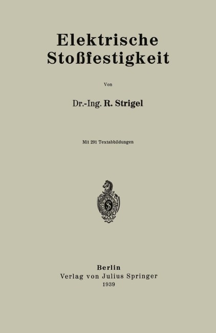 Elektrische Stoßfestigkeit - R. Strigel