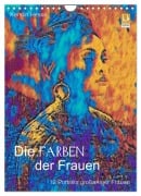 Cover-Bild zum Titel 'Die FARBEN der Frauen - 12 Porträts großartiger Frauen (Wandkalender 2026 DIN A4 hoch), CALVENDO Monatskalender' von 'Foto Medienkunst Kerstin Hesse'