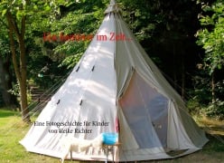 Cover-Bild zum Titel 'Ein Sommer im Zelt ...' von 'Heike Richter'